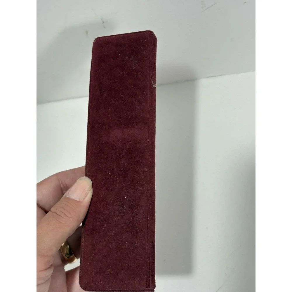 Jordache 10 Shades Colors Eyeshadow Palette With Suede Case Vintage Rare